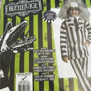 Kids Costume - Black and White Stripes